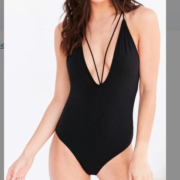 Urban Outfitters black strappy bodysuit - Picture 3 of 6